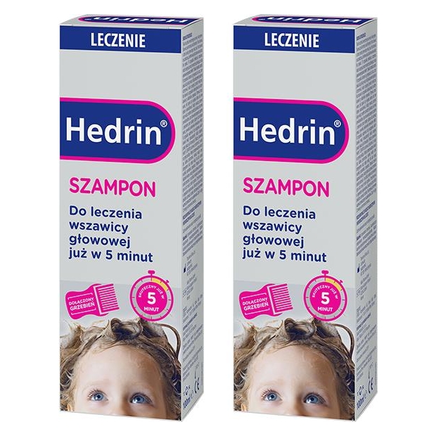 2 x Hedrin Szampon, 100 ml | drogeria-zdrowie.com.pl