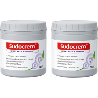 2 x SUDOCREM EXPERT Krem barierowy 400g
