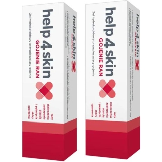 2 x Help4skin gojenie ran żel w tubie 20g