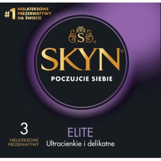 SKYN Elite prezerwatywy nielateksowe, 3 sztuki