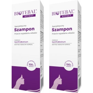 2 x BIOTEBAL EFFECT Specjalistyczny Szampon 200 ml