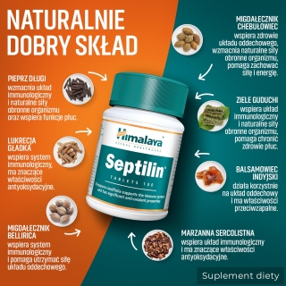 HIMALAYA Septilin, 100 tabletek - zdjęcie poglądowe #11