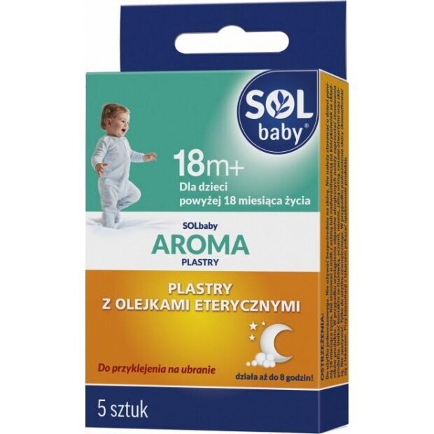 SOLbaby Aroma Plastry 5 sztuk | drogeria-zdrowie.com.pl