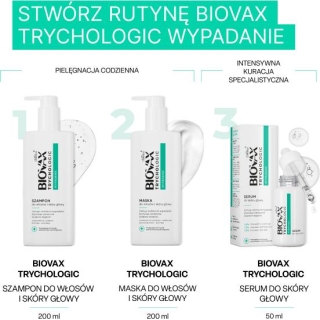 BIOVAX Trychologic wypadanie szampon do włosów, 200 ml - zdjęcie poglądowe #10