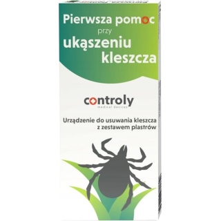 CONTROLY Pierwsza Pomoc przy ukąszeniu kleszcza