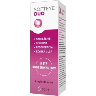 SOFTEYE Duo krople do oczu, 10 ml