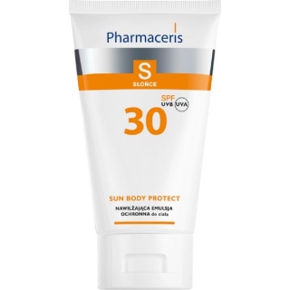 PHARMACERIS S Sun Body Protect Emulsja do ciała nawilżająca ochronna SPF 30, 150 ml