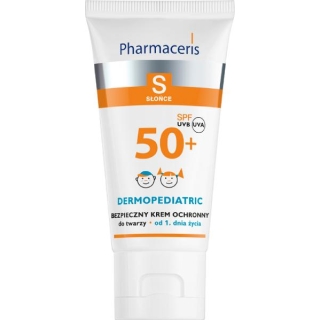 PHARMACERIS S Dermopediatric Krem do twarzy i ciała dla niemowląt i dzieci SPF 50+, 125 ml