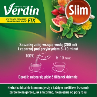 VERDIN Fix Slim, 20 saszetek - zdjęcie poglądowe #14