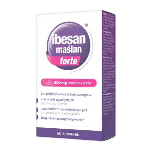 IBESAN Maślan Forte, 60 kapsułek | drogeria-zdrowie.com.pl