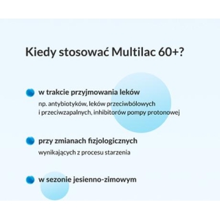 MULTILAC 60+, 20 kapsułek - zdjęcie poglądowe #18