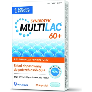MULTILAC 60+, 20 kapsułek - zdjęcie poglądowe #17