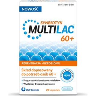 MULTILAC 60+, 20 kapsułek - zdjęcie poglądowe #16