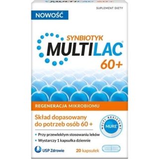 MULTILAC 60+, 20 kapsułek - zdjęcie poglądowe #13