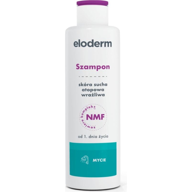 ELODERM Szampon do mycia włosów, 200 ml | drogeria-zdrowie.com.pl