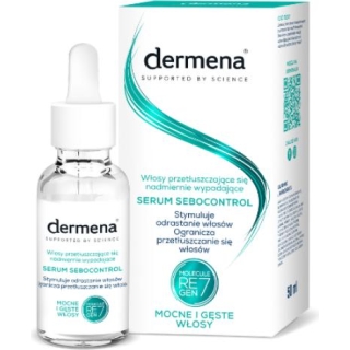DERMENA Sebocontrol Serum włosy przetłuszczające się, 50 ml