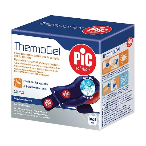 PiC Thermogel Kompres żelowy 10x26cm z paskiem | drogeria-zdrowie.com.pl