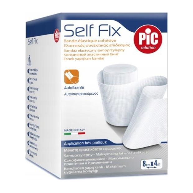 PIC Self Fix Bandaż samoprzylepny 8x4 cm 1 sztuka | drogeria-zdrowie.com.pl