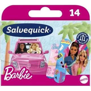 SALVEQUICK Barbie Plastry, 14 sztuk