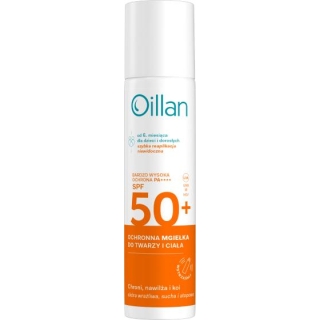OILLAN Sun mgiełka do twarzy i ciała ochronna, 75 ml - zdjęcie poglądowe #4