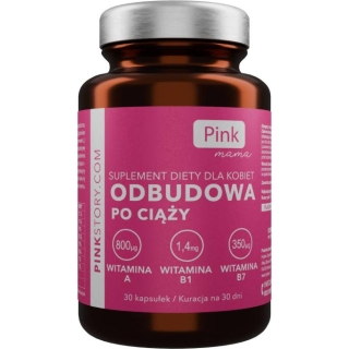 PINK Mama odbudowa po ciąży, 30 kapsułek