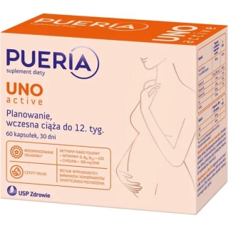 PUERIA Uno Active, 60 kapsułek