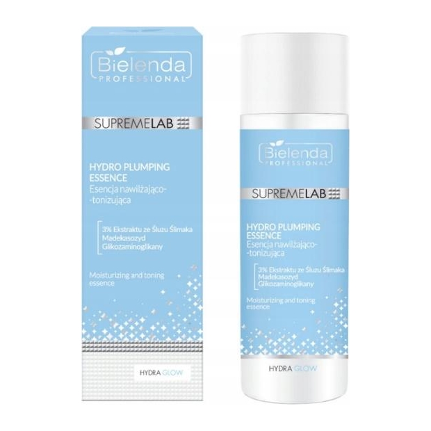 BIELENDA Professional Supremelab Hydra Glow Esencja do twarzy, nawilżająco-tonizująca, 200 ml | drogeria-zdrowie.com.pl