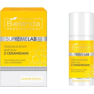 BIELENDA Professional Supremelab Barrier Renew Odżywczy krem pod oczy z ceramidami, 15 ml