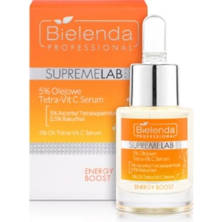 BIELENDA Professional SupremeLab Energy Boost 5% Serum olejowe Tetra-Vit C, 15 ml