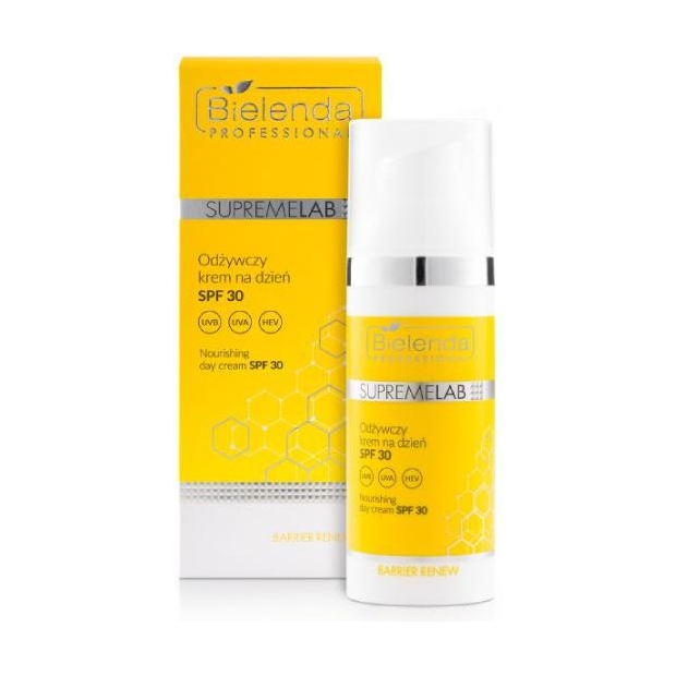 BIELENDA Professional SupremeLab Barrier Renew Krem odżywczy na dzień SPF 30, 50 ml | drogeria-zdrowie.com.pl