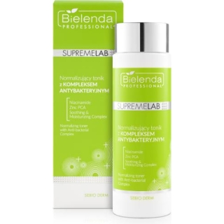 BIELENDA Professional SupremeLab Sebio Derm Tonik z kompleksem antybakteryjnym normalizujący, 200 ml