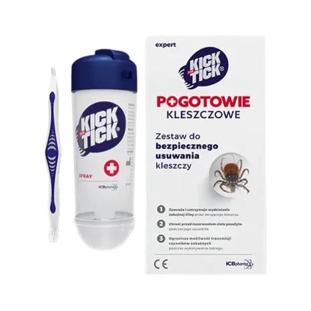 KICK The Tick Expert Zestaw do bezpiecznego usuwania kleszczy, 1 zestaw | drogeria-zdrowie.com.pl