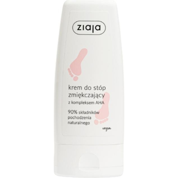 ZIAJA Stopy krem do stóp zmiękczający z AHA, 60 ml | drogeria-zdrowie.com.pl