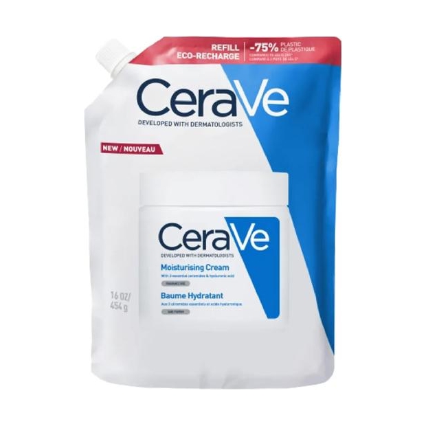CERAVE Balsam do ciała i twarzy refill, 454 g | drogeria-zdrowie.com.pl