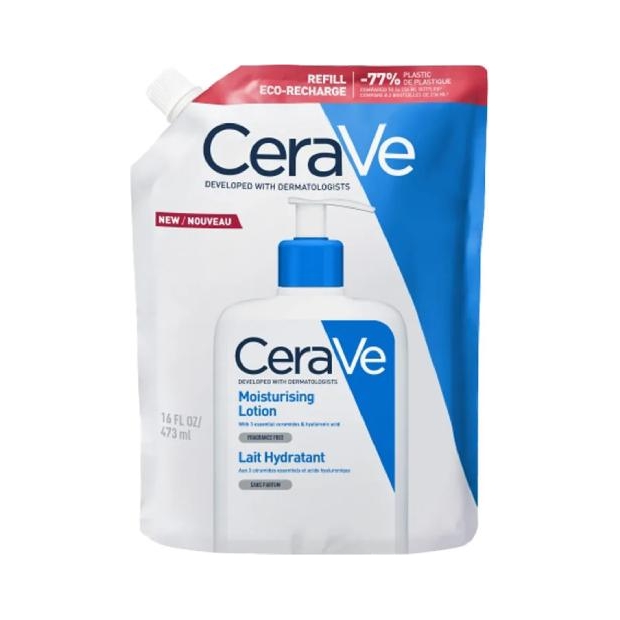 CERAVE Emulsja do ciała i twarzy refill, 473 ml | drogeria-zdrowie.com.pl