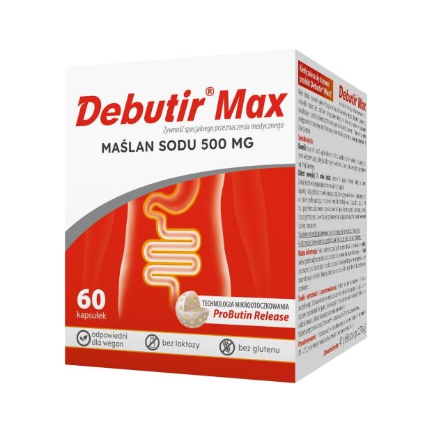 DEBUTIR Max, 60 kapsułek | drogeria-zdrowie.com.pl