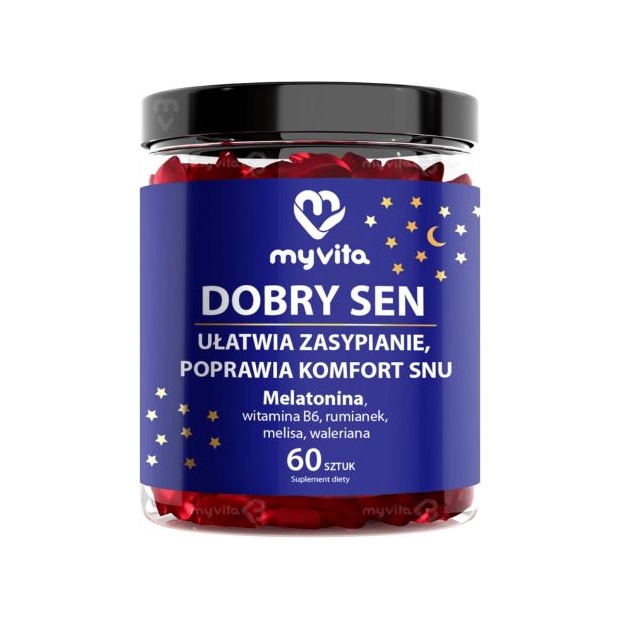 MyVita Dobry Sen żelki, 60 sztuk | drogeria-zdrowie.com.pl