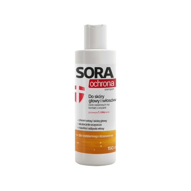 SORA Ochrona Szampon-żel do skóry głowy, 150 ml | drogeria-zdrowie.com.pl