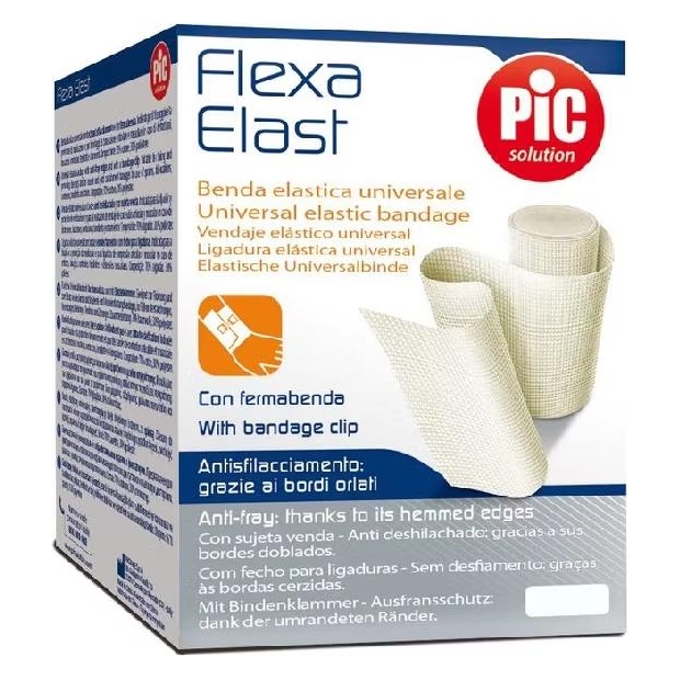 PIC Flexa Elast Bandaż o średnim 10cm x 4,5 1 sztuka | drogeria-zdrowie.com.pl