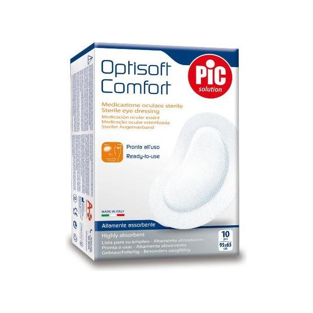 PIC Optisoft Comfort Plaster na oko 10 sztuk | drogeria-zdrowie.com.pl