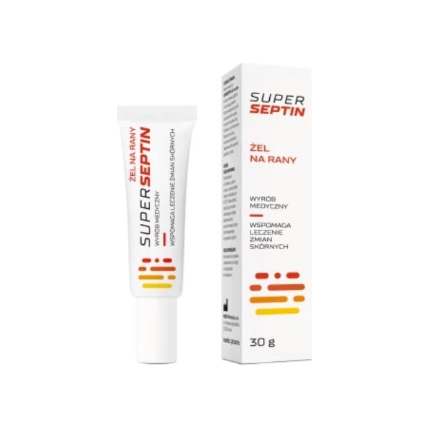 SUPERSEPTIN Żel na rany, 30g | drogeria-zdrowie.com.pl