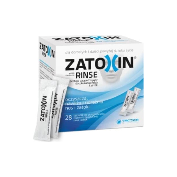 ZATOXIN Rinse zestaw uzupełniający, 28 saszetek | drogeria-zdrowie.com.pl
