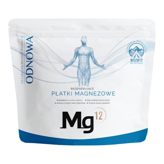 Mg12 Odnowa Płatki do kąpieli magnezowe, 4000 g | drogeria-zdrowie.com.pl