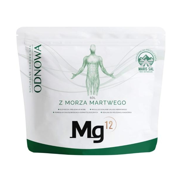 Mg12 Odnowa Sól z Morza Martwego, 4000 g | drogeria-zdrowie.com.pl