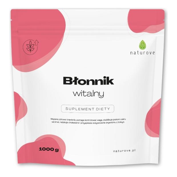 Błonnik witalny naturove, 1000g | drogeria-zdrowie.com.pl