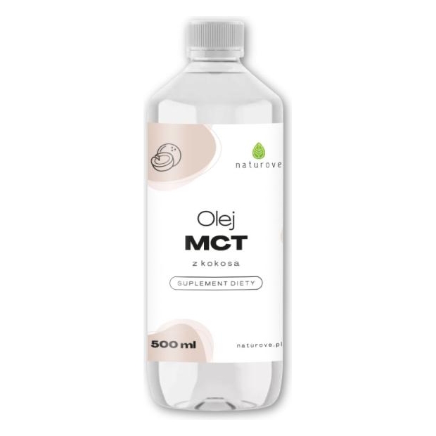 Olej MCT naturove, 500ml | drogeria-zdrowie.com.pl