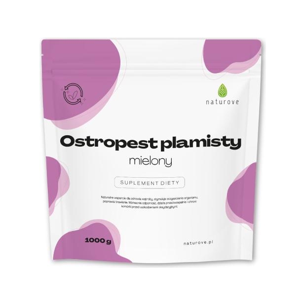 Ostropest plamisty mielony naturove, 1000g | drogeria-zdrowie.com.pl