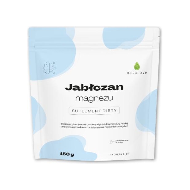 Jabłczan magnezu naturove, 150 g | drogeria-zdrowie.com.pl