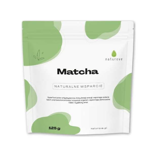 Matcha naturove, 125 g | drogeria-zdrowie.com.pl