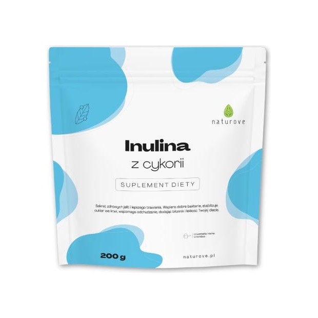Inulina z cykorii naturove, 200 g | drogeria-zdrowie.com.pl